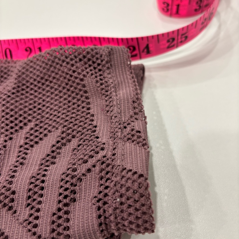 ACX Purple Leggings with Mesh Detail - Picture 10 of 10